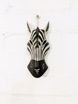 Zebra Mask Wall Hanger