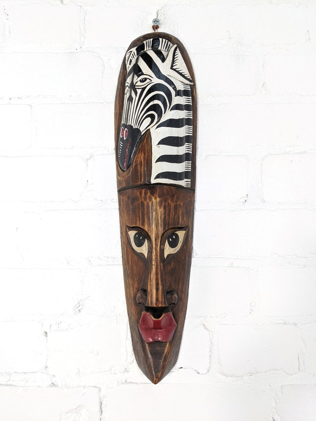Mask With Zebra & Face – Gringo Fairtrade