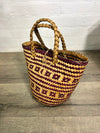 Patterned Woven Basket