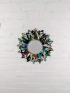 Round Mosaic Sun Mirror
