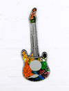Large Mosaic Guitar Mirror