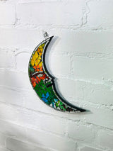 Mosaic Moon Plaque