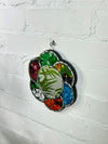 Mosaic Flower Plaque