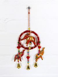 Hoop with Elephants & Bell