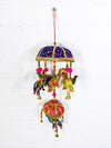Large & Small TieUmbrella With Elephants & Bells