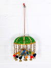 Large Umbrella With Elephant, Beads & Bells