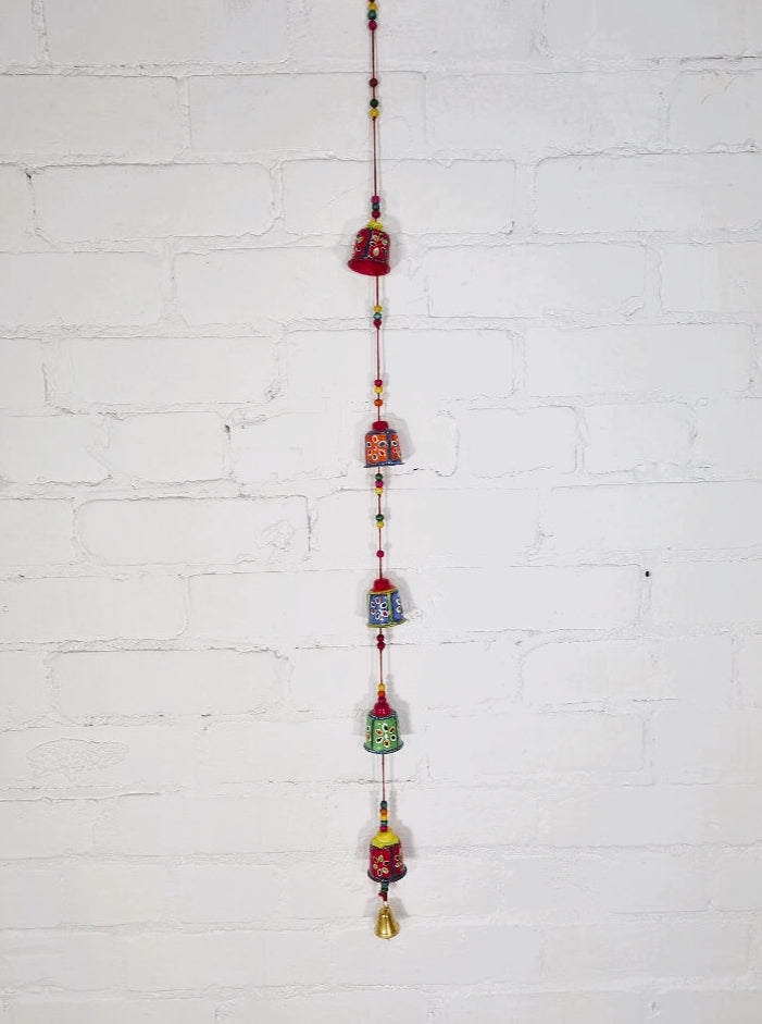 String Of Bright Painted Bells