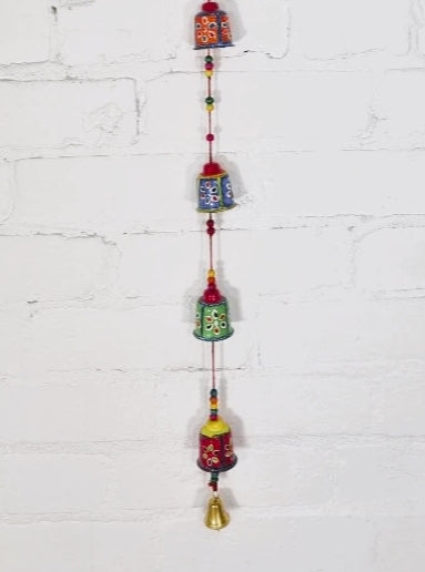 String Of Bright Painted Bells