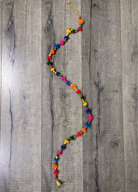 Rainbow Pom Pom String