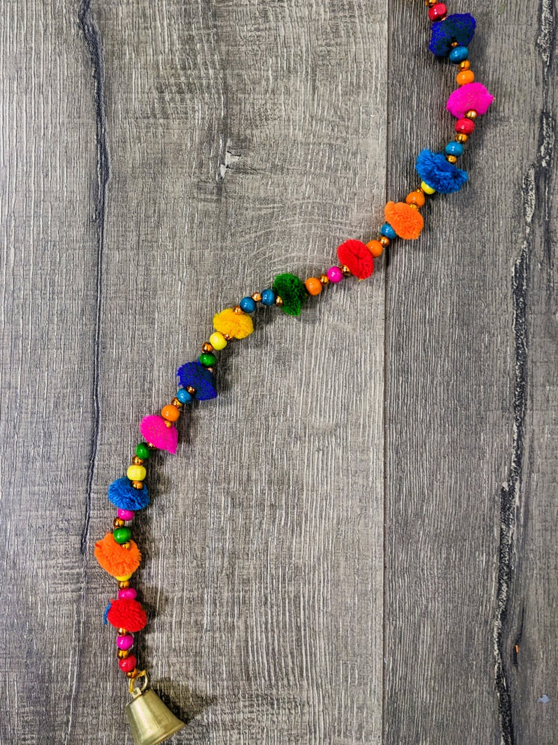 Rainbow Pom Pom String