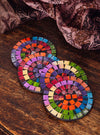 Set Of 6 Mosaic Round Coasters