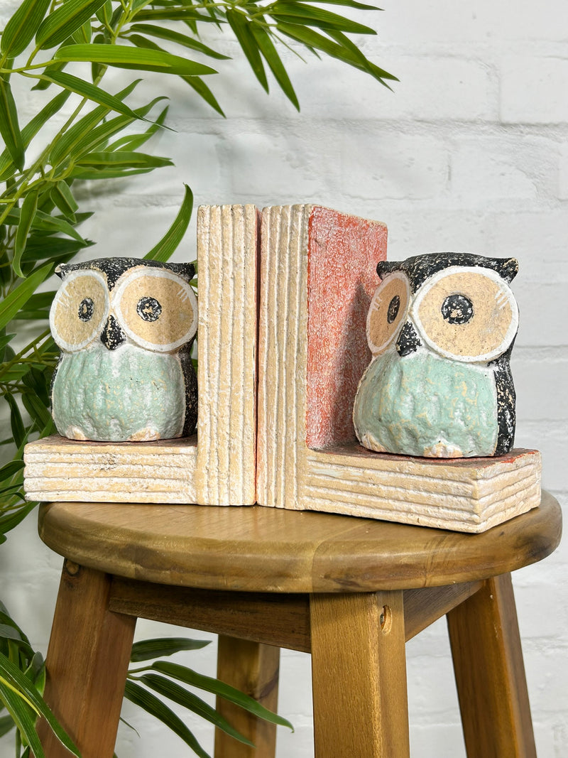 Owl Bookends