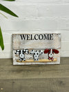 Welcome Dog Sign