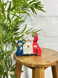Family of Cats Figure