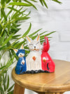 Family of Cats Figure