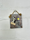 Stone Owl Plaque