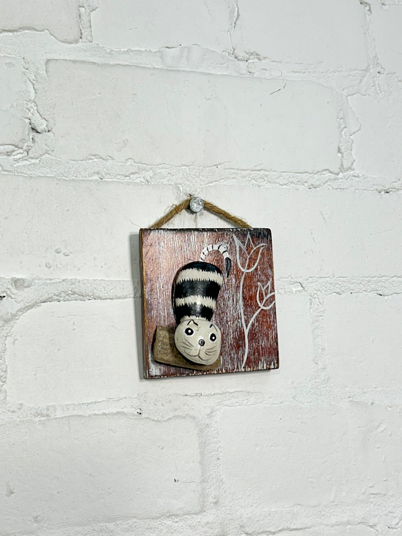 Stone Cat Plaque