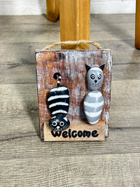 Stone Cats Plaque