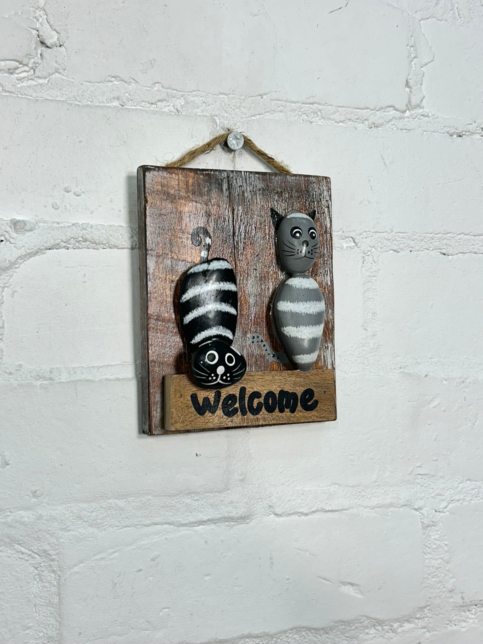 Stone Cats Plaque