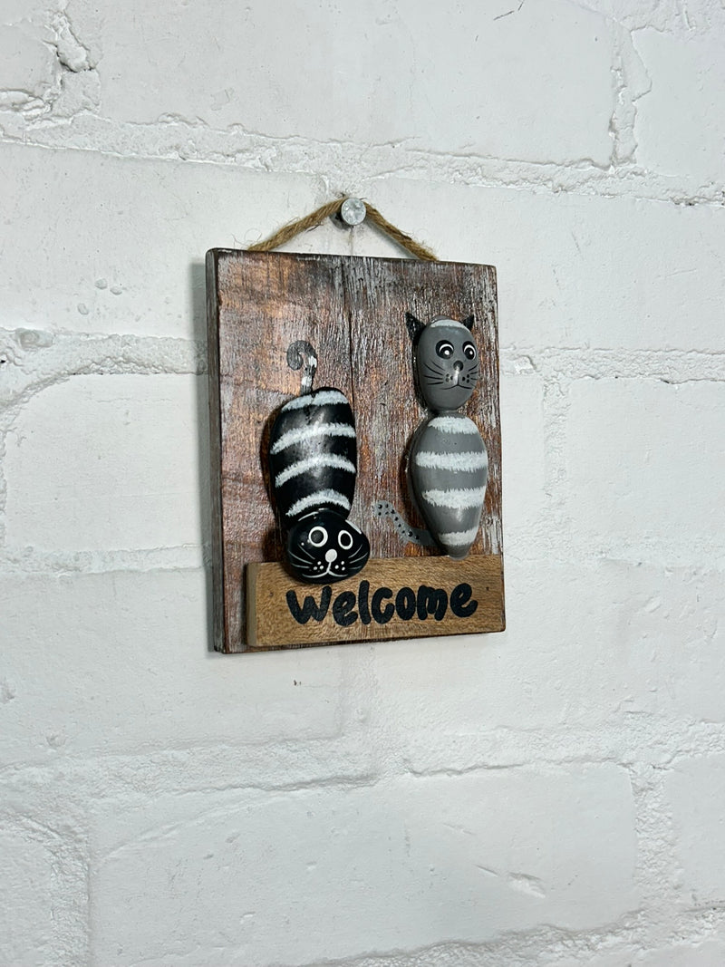 Stone Cats Plaque