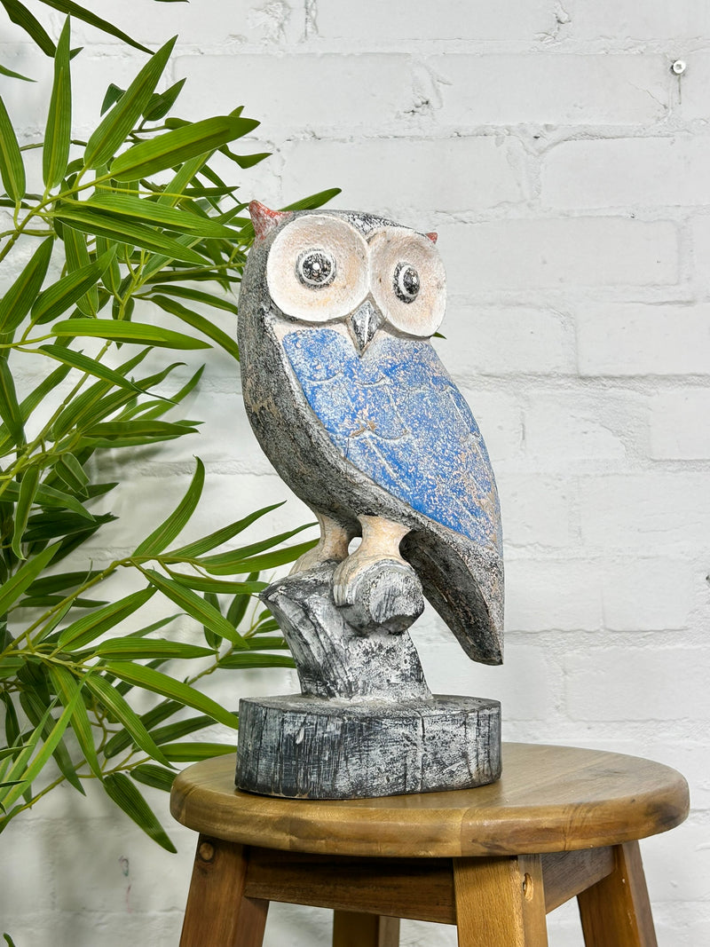Owl On a Stand