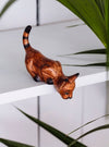 Wooden Cat Shelf Sitter