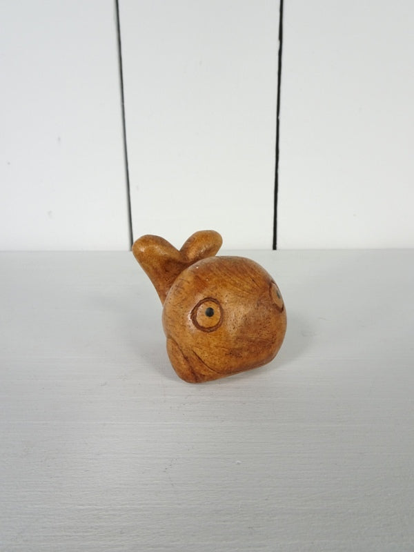 Small Carved Whale