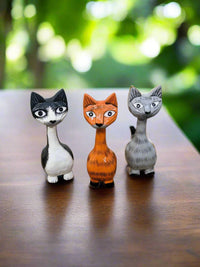 Set of 3 Cats