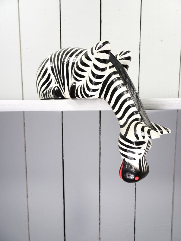 Zebra Shelf Sitter
