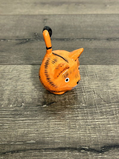 Sitting Chunky Cat