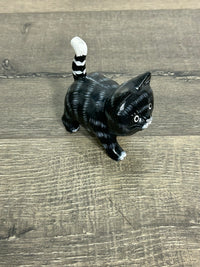 Standing Black Cat