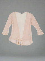 Cream Loose Knit Shrug