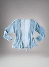 Light Grey Loose Knit Shrug