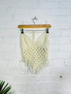Crochet Cropped Halter Top