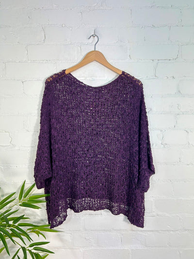 Knitted Poncho
