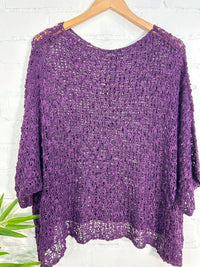 Knitted Poncho