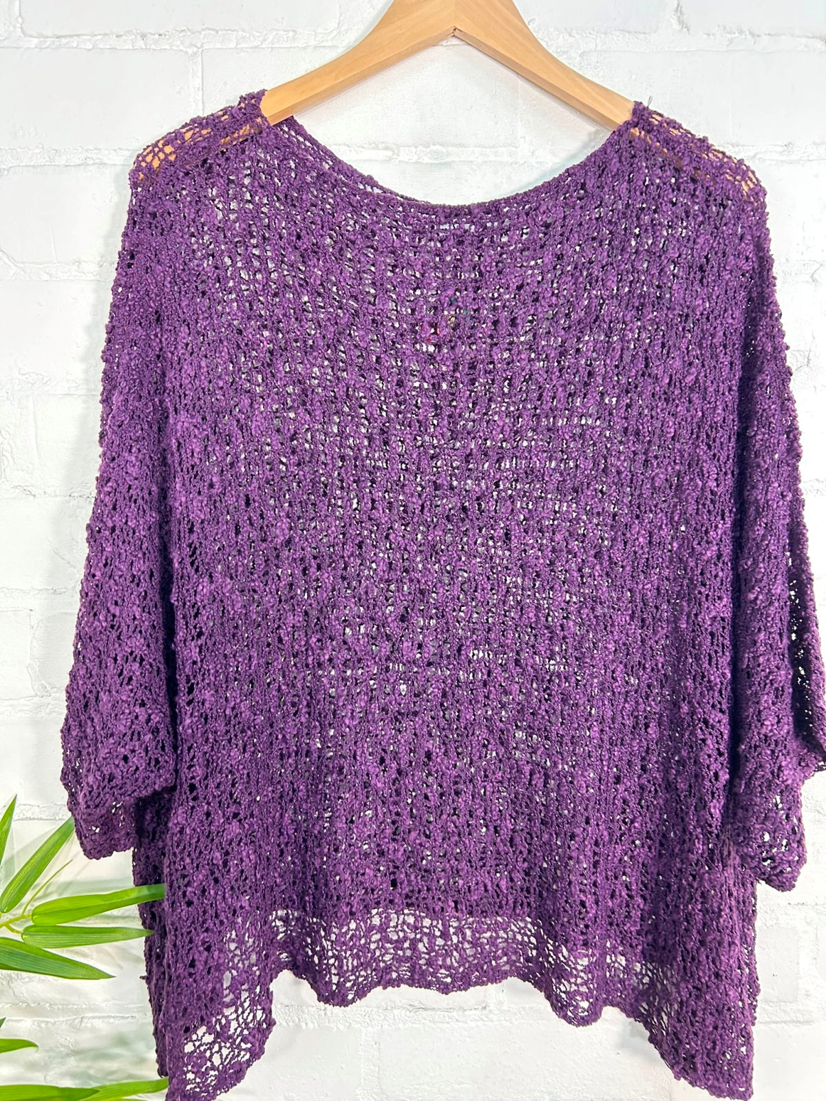 Knitted Poncho