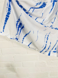 White Snake Tie Dye Flares