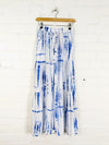 White Snake Tie Dye Flares