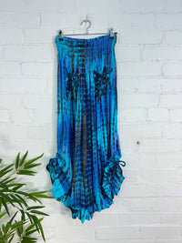Tie Dye Cropped Trousers