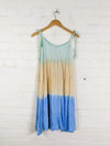 Dip Tie Dye Strappy Sun Dress