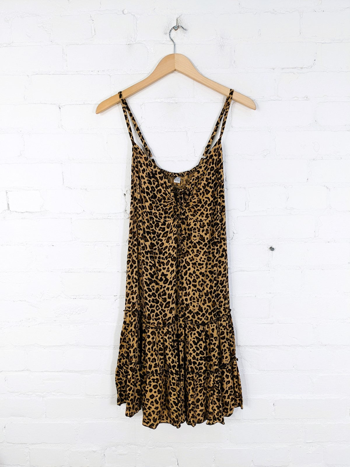 Mixed Print Short Strappy Dress