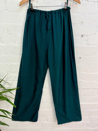 Plain Trousers And Halter Top Set