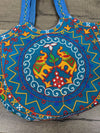 Elephant Embroidered Shopping Bag