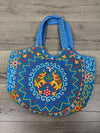 Elephant Embroidered Shopping Bag