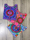 Embroidered Shoulder Bag