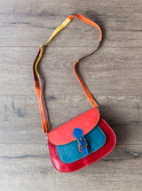 Recycled Leather Shoulder Bag