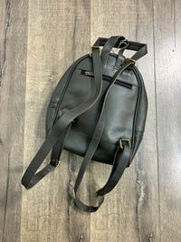 Plain Small Leather Backpack