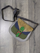 Animal Print Leather Bag