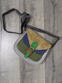 Animal Print Leather Bag